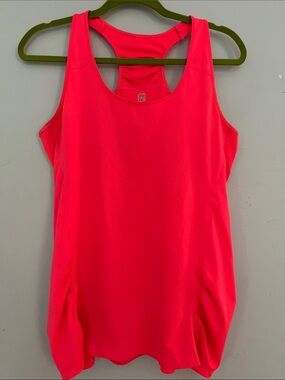 Racerback Performance Tank Top in Hot Pink